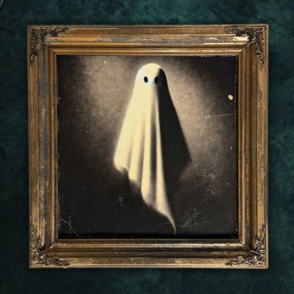 Vintage Framed Ghost